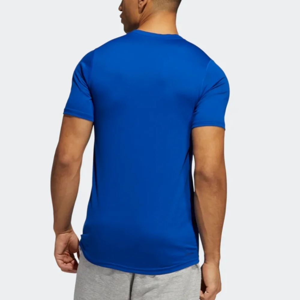 Adidas Men's Creator SS Short Sleeve T- Shirt In Royal Blue. NWT. Size Large.